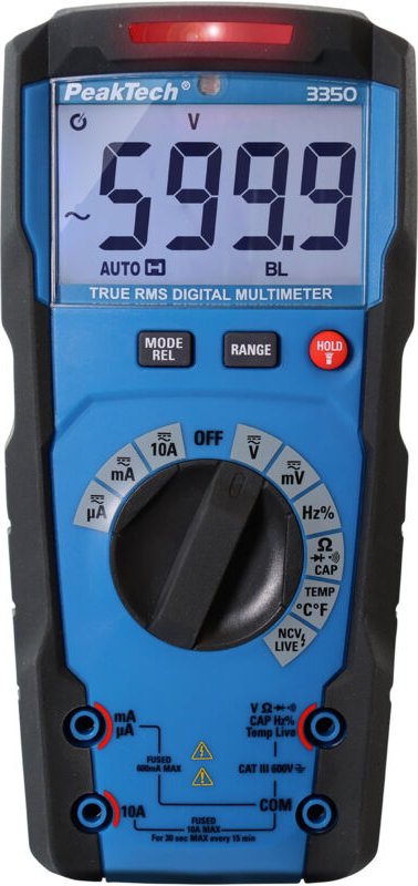 Peaktech - Multimeter, p 3350, True rms