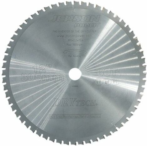 Jepson - HM-Sägeblatt Drytech® ø 305 mm / 60Z für Stahl, NE-Metalle und Verbundstoffe