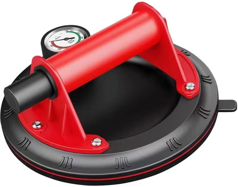 Profi-Fliesensauger – Tragkraft 100 kg – Glaser-Saugnapf zum Transportieren und Bewegen von Fenster, Glas, Erkerfenster ...