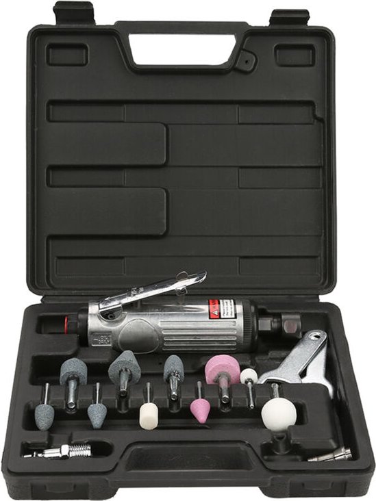 Eosnow Metall-Pneumatikschleifmaschine, Polierschleifer, Druckluftwerkzeug, Schleifmühlen-Werkzeug-Set