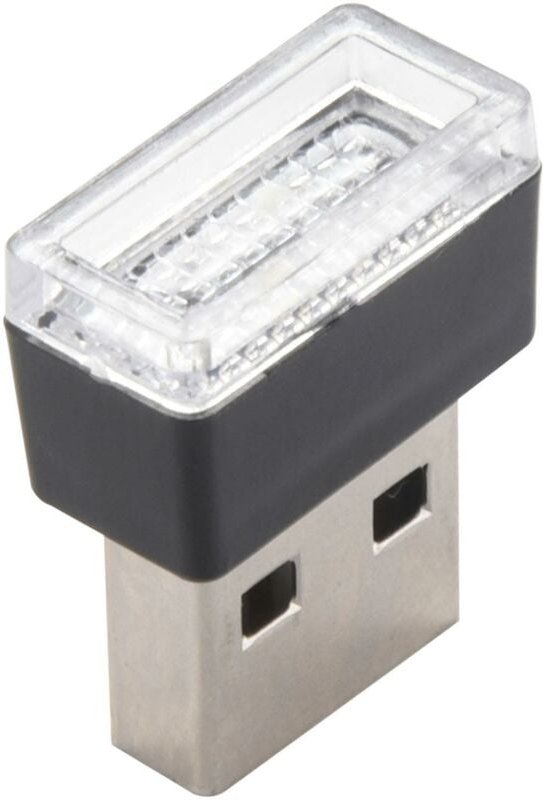 Woosien - Tragbares Mini-USB-LED-Autolicht, Auto-Innenraum-USB-Licht, Plug-and-Play, dekoratives Licht, Notfallbeleuchtu...