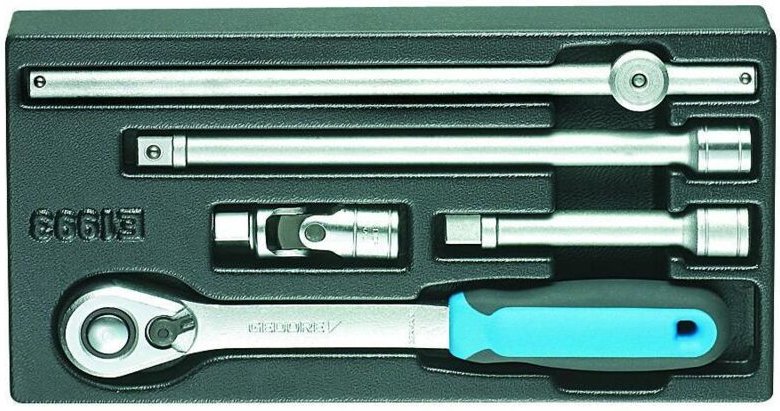 Zubehör für Steckschlüsseleinsätze 1/2 in 1/3 ES-Modul, Nr. 1500 ES-1993 U-20 - Gedore