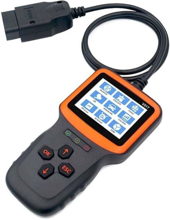 OBD2-Kfz-Diagnosegerät: Motorfehlercodes lesen, löschen, erkennen und zurücksetzen