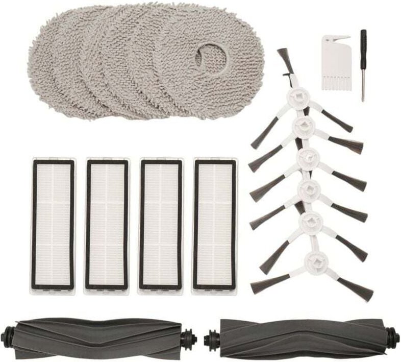 Hauptseitenbürsten, HEPA-Filter für den L10s Ultra Pro X10 Saugroboter, Reinigungszubehör