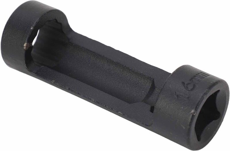 Saluaqui Netz-Steckschlüssel mit 12-Punkt-Design für effizientes Ausbauen von Federbeinen, hochfestes Metallmaterial, pa...