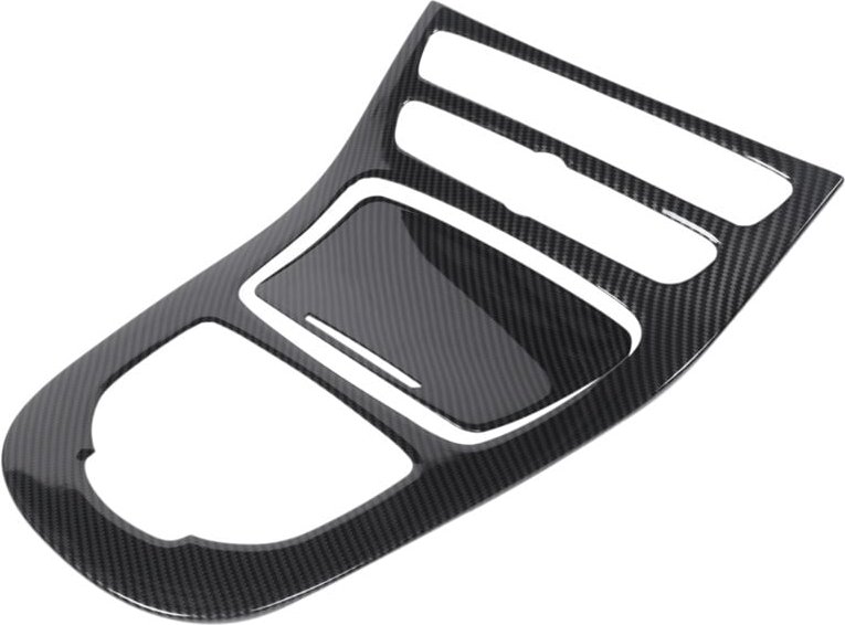 Car Center Control Gear Schalttafel Dekorative Zierabdeckung Kohlefaserfarbe für E- W213 2015-2018