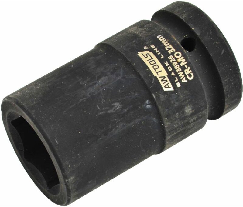 Awtools nasadka udarowa sześciokątna 1" długa 36mm black line