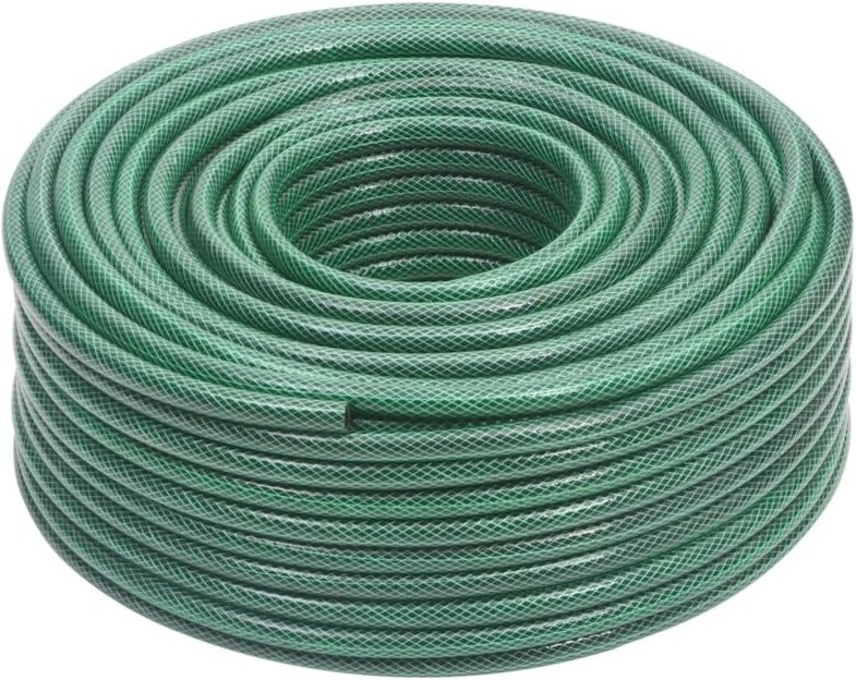 Gartenschlauch Grün 0,6" 100 m PVC vidaXL