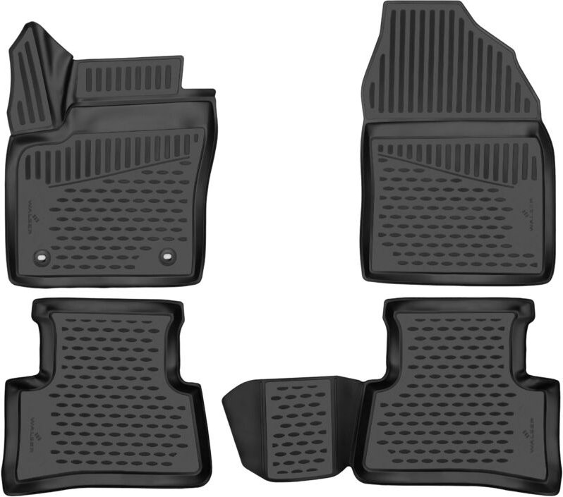 Walser - Gummimatten xtr für Toyota c-hr (X1) 10/2016-Heute, Frontantrieb