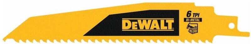 Bimetall-Abbruchklinge für Holz (152 mm x 6 tpi, 5 Stück)