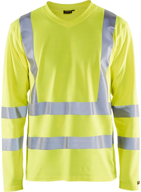 Blakläder Warnschutz Longsleeve, gelb, Unisex-Größe: xl