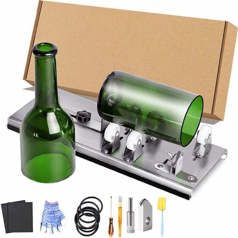 Kit De Découpe De Bouteilles En Verre DIY Outil Cutter Professionnel Pour Créations Maison