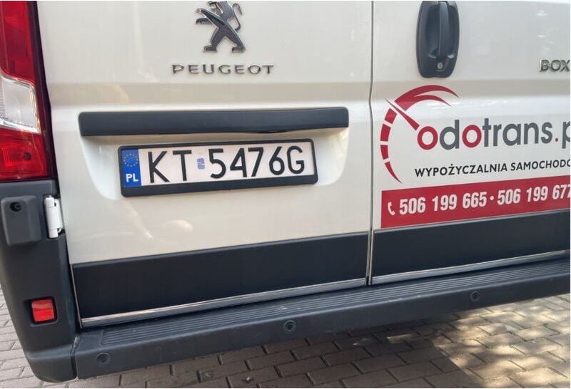 Citroen JUMPER - CHROM-Zierleisten, Kofferraumdeckel, Türen