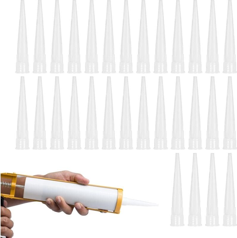 Kartuschenspitzen, Kartuschentüllen, Kartuschenspitze, Kartuschendüse, Tüllen für Silikonkartuschen, Silikondüsen-Applik...