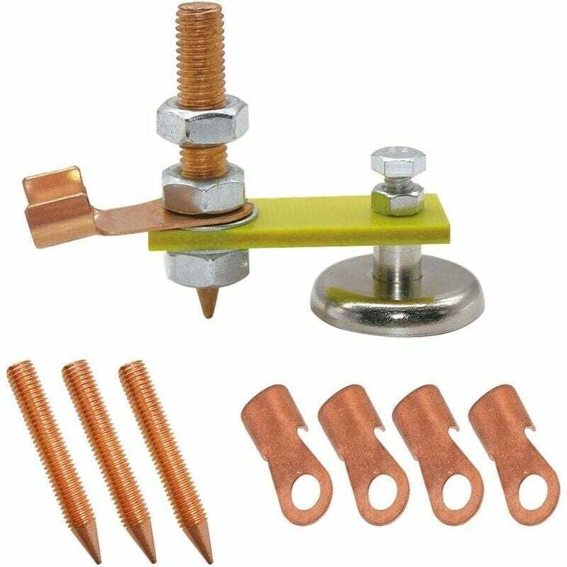 Schweißmagnetkopf, Schweißzubehör, Schweißzubehör, Magnetische Masseklemme zum Schweißen