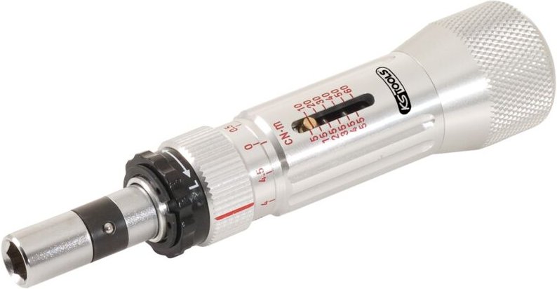 KS Tools 1/4 ESD Drehmomentschraubendreher Mikrometerskala, 5-60cNm