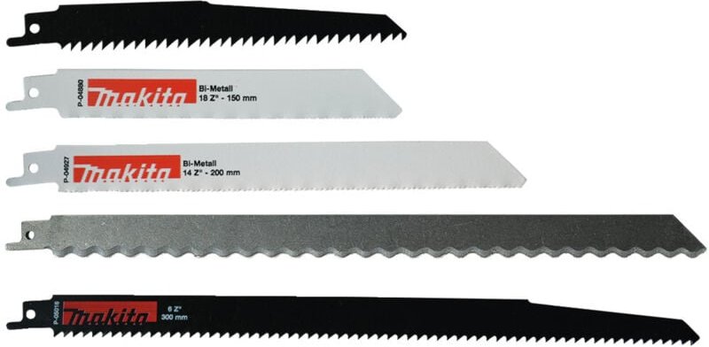 Reciprosägeblatt-Set Metall, Holz und Dämmstoffe - Makita