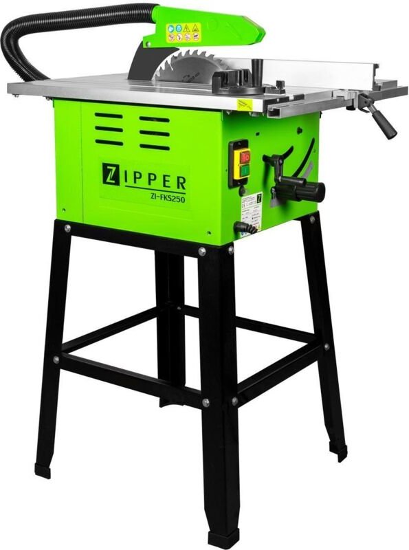 Zipper - ZI-FKS250 Formatkreissäge 250 mm 30 mm 1800 w 230 v