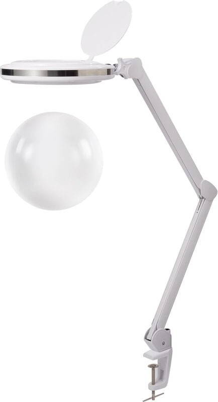 TO-7447437 Lupenleuchte 127 mm 3D 1.75 x 820 Im, Dimmbar inkl. Ersatzlinse ø 127 mm Vergrö - Toolcraft