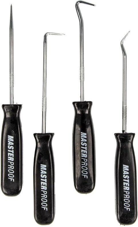 Hakensatz - Nadelsatz Mini 4-teilig, 135 mm - Masterproof Professional