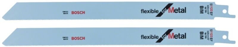 2x Säbelsägeblatt s 1122 ef Flexible for Metal - 2608656042 - Bosch