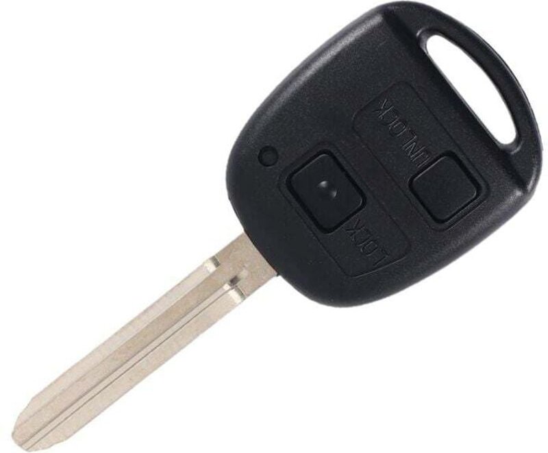 Intelligenter Autoschlüssel mit 2 Tasten und 4C-Chip-Fernbedienung, kompatibel mit Modellen von 2001–2007, 304 MHz