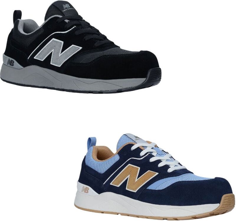 New Balance Elite Lite S1 PL ESD HRO SR FO Sicherheitsschuhe - 40 EU - Schwarz / grau