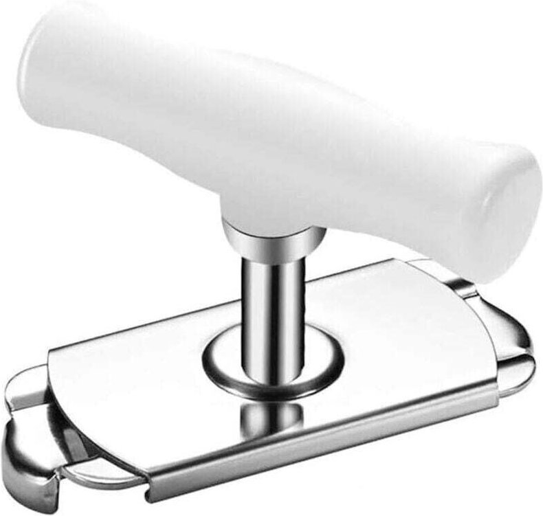 ouvre bocal manuel 1-4 pouces multifonctionnel réglable professionnel antidérapant facile pour cuisine maison bar ,blanc