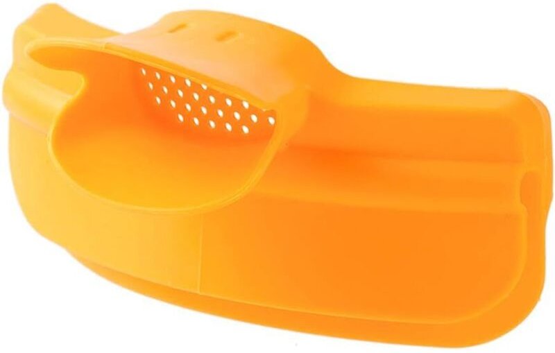 Universelles Silikon-Sieb zum Aufclipsen – Freihändig – Hitzebeständig – Ausgießer für Pasta, Gemüse, Nudeln, Schüsseln ...