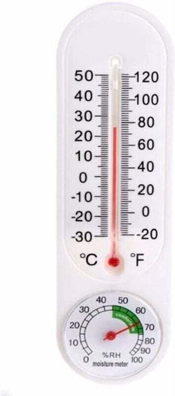 Gewächshaus-Thermometer-Hygrometer, Min-Max-Min-Thermometer, Digitales Wandhygrometer für Gartenpflanzen im klassischen ...