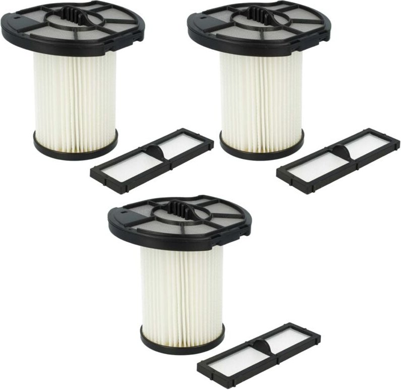 Filter-Set kompatibel mit Dirt Devil Centrixx M3882-5, M3882-4, M3882-3, M3882-2, M3882-7, M3882-6, M3882-1, M3882-0 Sta...