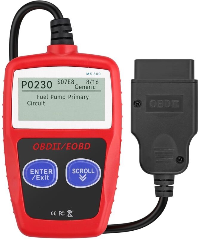 OBD2-Scanner zum Auslesen von Codes – Unterstützt 5 Sprachen: Englisch, Deutsch, Niederländisch, Spanisch und Französisc...