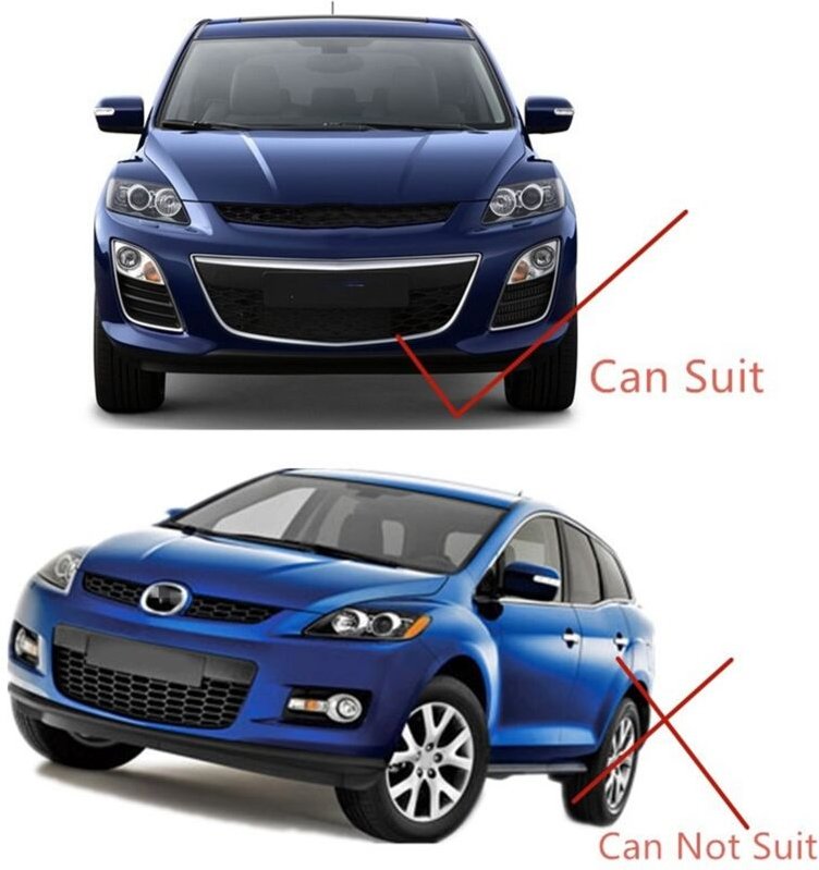 1 Paar FrontstoßStange ScheinwerferwaschdüSenabdeckung WaschdüSenkappe für CX-7 CX7 2009-2013