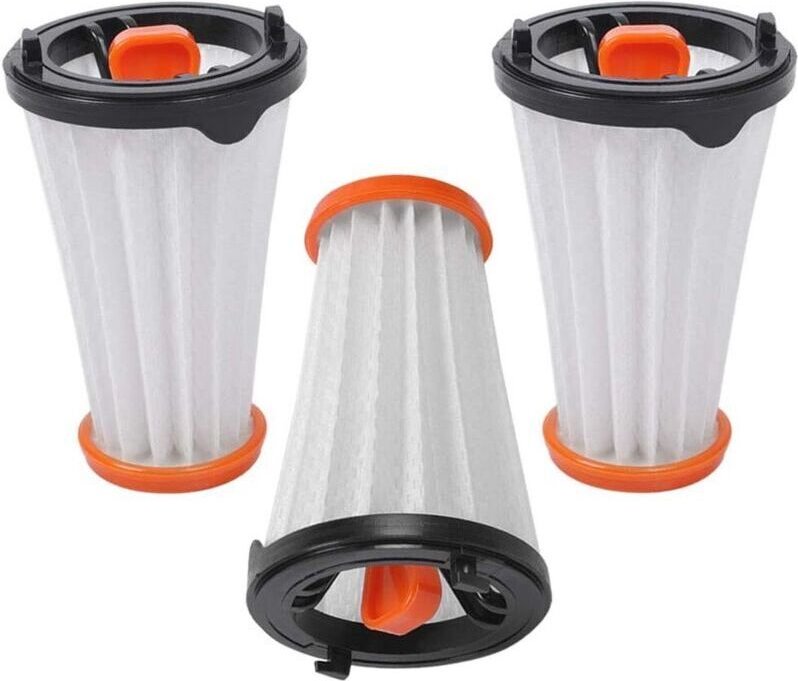 3er-Pack Ersatzfilter für AEG/Electrolux Rapido und Ergorapido Staubsauger. Ersetzt AEG AEF 144 / Electrolux EF144.