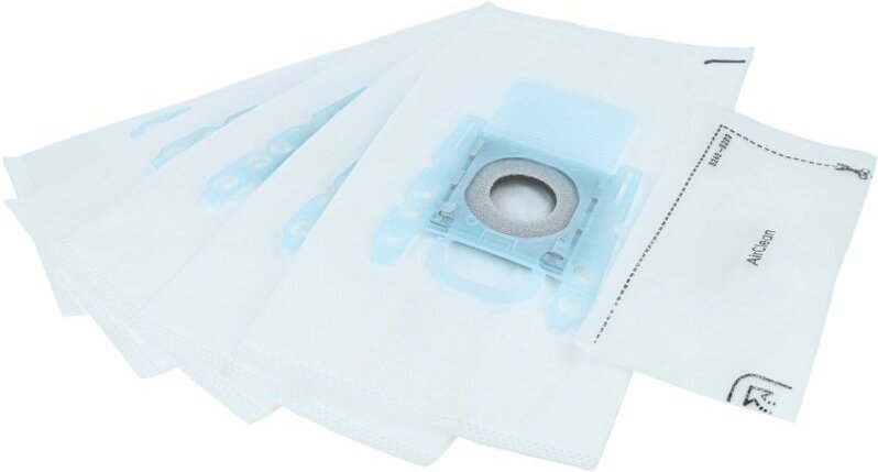 vhbw 6-tlg. Filter + Beutel Set kompatibel mit Bosch BBS5501NL, BBS5502PP/04, BBS5502, BBS5521II, BBS5501SF, BBS5492/07 ...