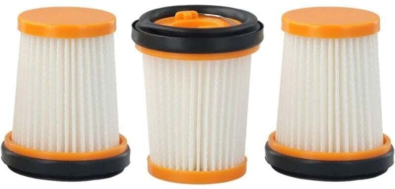 Filter für Shark ION, 3 kabellose Textilfilter, Handfilter für Shark WV200 WV201 WV205 WV220 Bodenstaubsauger