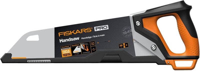 Pro Power Tooth Handsäge 38 cm, 9 tpi - Fiskars