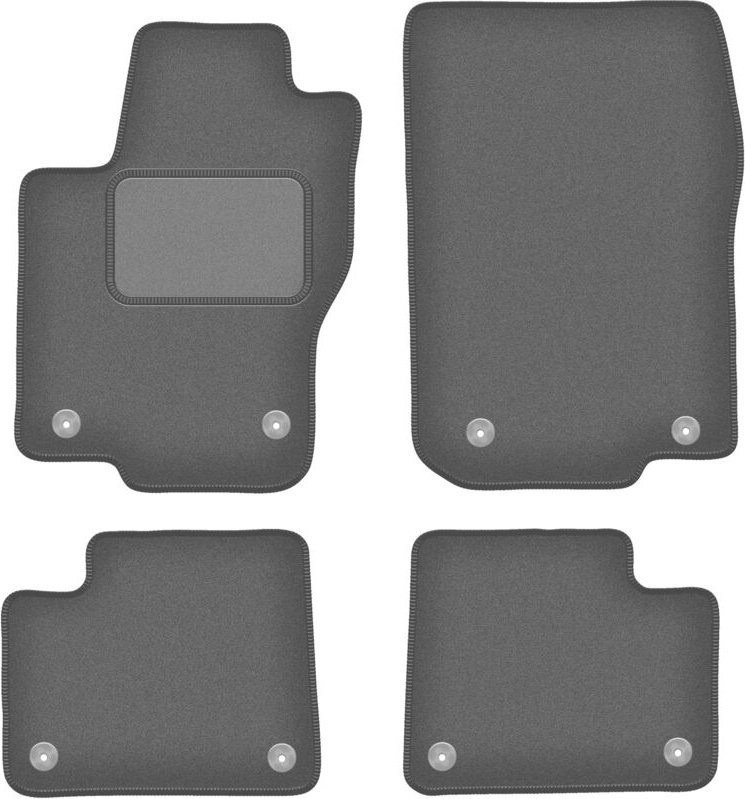 Graphit-Fußmatten für: Mercedes GL X166 SUV (2012-2015)