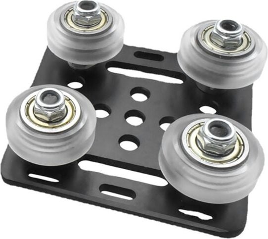 3D-Drucker-ZubehöR 2020 V-Nut-Aluminiumprofil-Riemenscheibe, V-Schlitz-Konstruktion, Gantry-Platten-Set