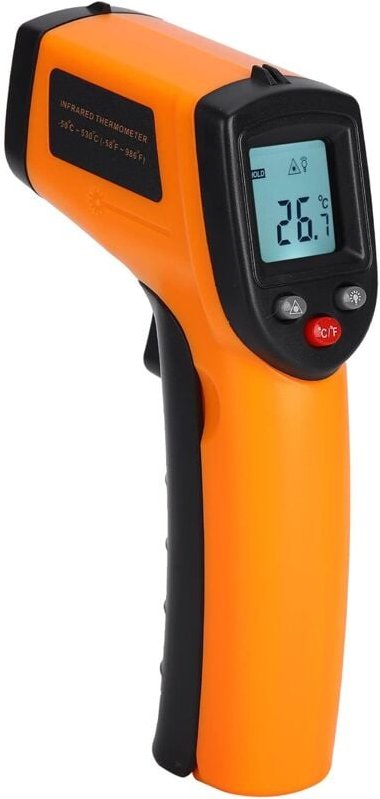 GM530 Weitbereichs-Thermometer, berührungslos, -50℃ 530℃, zur Messung der Wassertemperatur