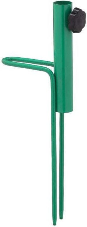 Green lawn spike for parasol