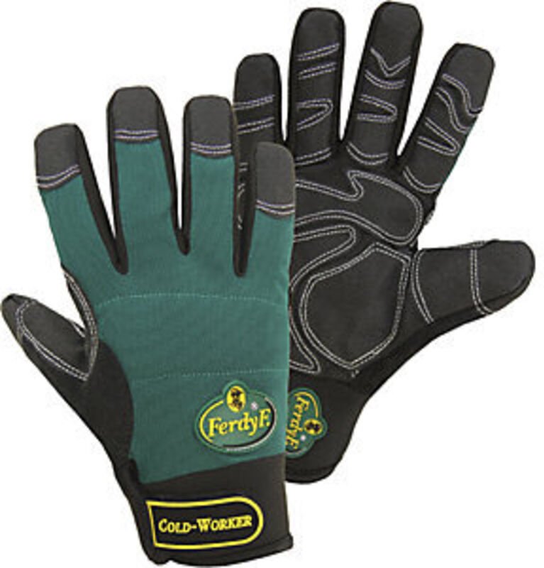 FerdyF. 1990-10 Mechanics COLD WORKER Clarino®-Kunstleder Montagehandschuh Größe (Handschuhe): 10, X