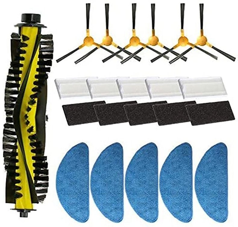 Seitenbürstenfilter-Mopprolle für Exvac660-Roboter