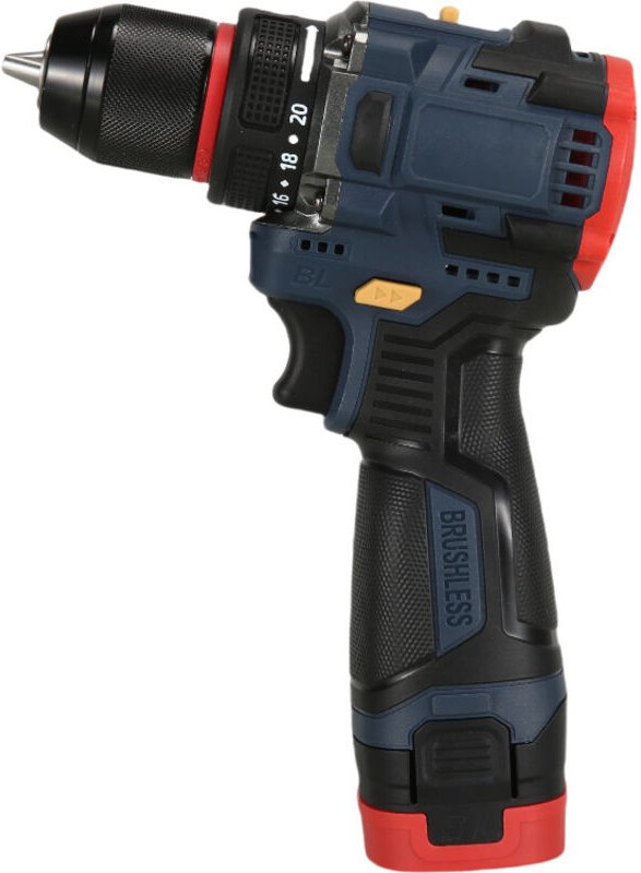 18-V-Akku-Schlagbohrschrauber mit 2 x 1,3-Ah-Akkus