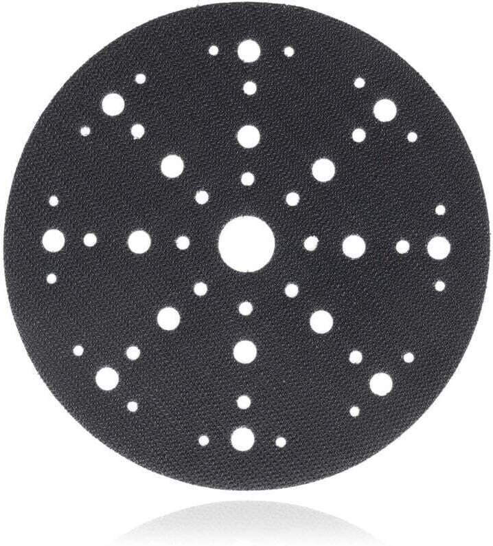 150 mm selbstklebende Schutzmatte mit 49 Löchern für Festool Schleif- und Polierpads – zum Schutz der Klebebandhaken