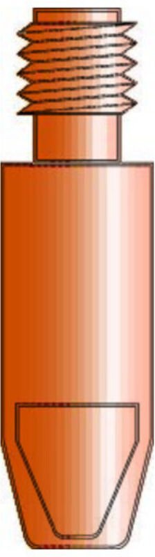 Stromdüse M6 1,0 mm - 28mm E-Cu