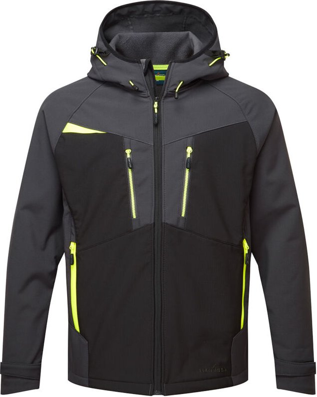 Softshell-Jacke Dx4 - Größe XXXL - Metallgrau - Portwest