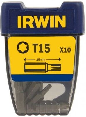 IRWIN 10504352 - Torx T15 - 1/4 Zoll/25 mm, 10 Stück.