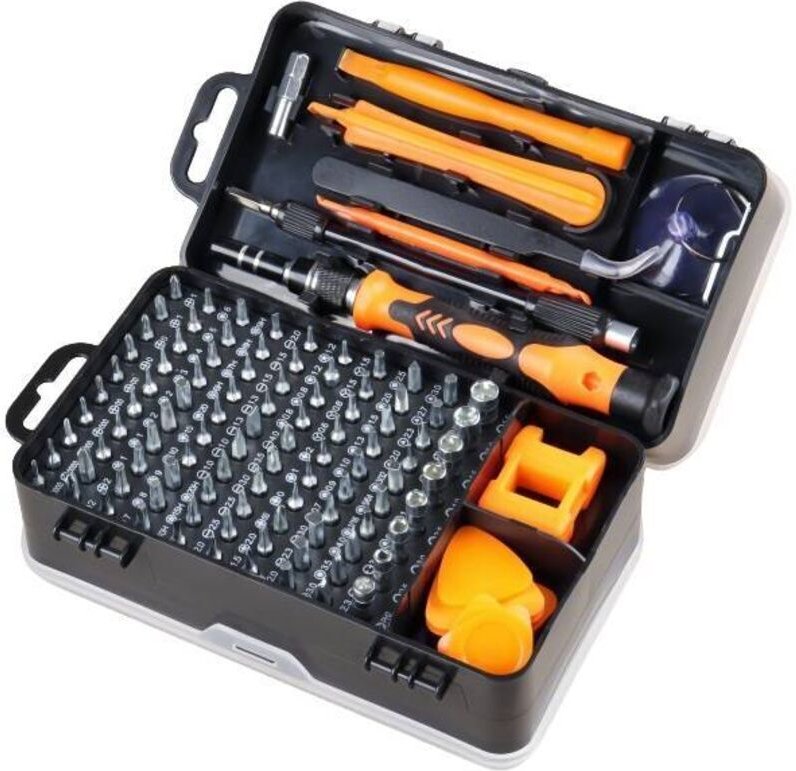 135-in-1 Schraubendreher-Set, Präzisions-Magnetschraubendreher, Torx-Bits, isolierte Multifunktionswerkzeuge, Handwerkze...