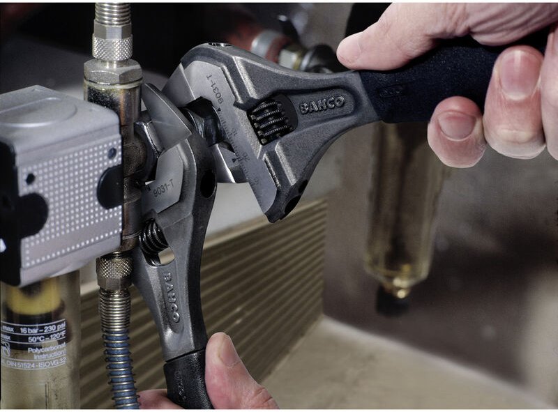 Bahco - Rollgabelschlüssel, Serie 90, Phosphatiert, 38 mm, extra schlank, 9031-T